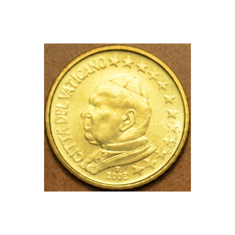 Euromince mince 10 cent Vatikán Ján Pavol II 2003 (BU)