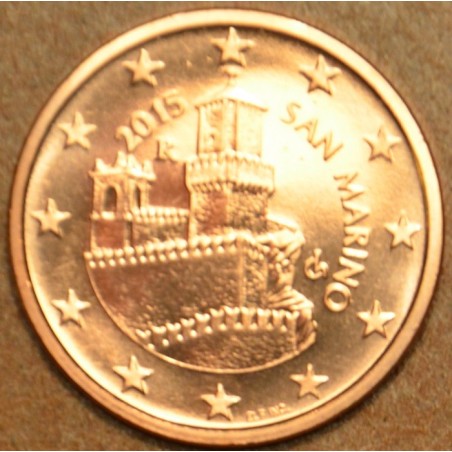 eurocoin eurocoins 5 cent San Marino 2015 (UNC)