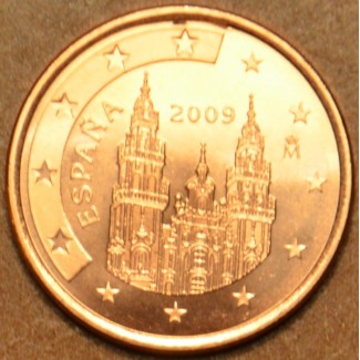 euroerme érme 1 cent Spanyolország 2009 (UNC)