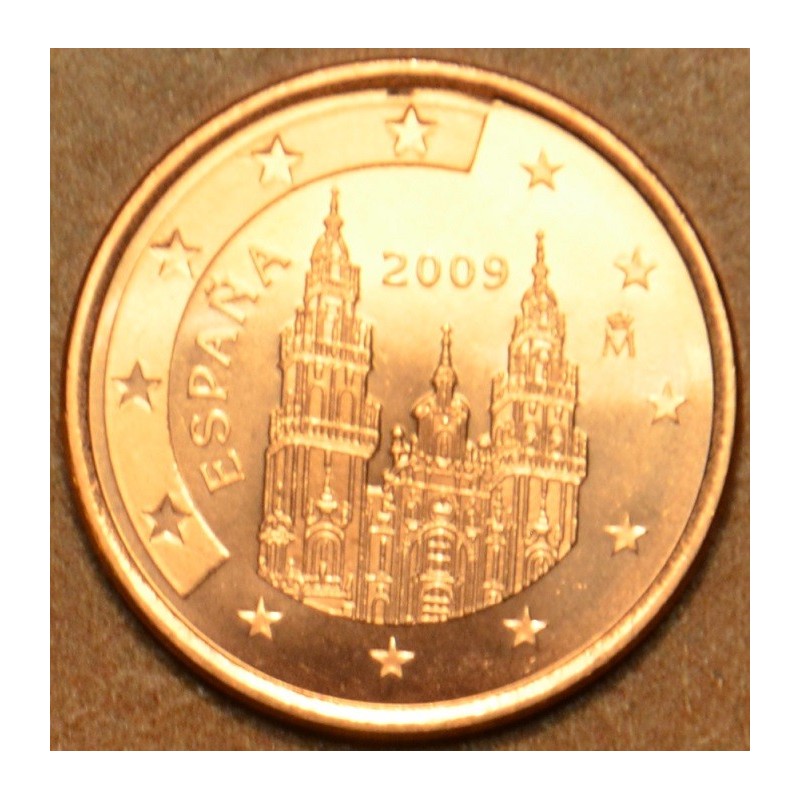 euroerme érme 1 cent Spanyolország 2009 (UNC)