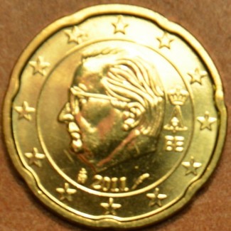 Euromince mince 20 cent Belgicko 2011 (UNC)