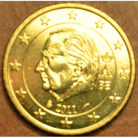 Euromince mince 50 cent Belgicko 2011 (UNC)