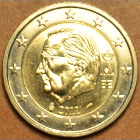 Euromince mince 2 Euro Belgicko 2011 - Albert II. (UNC)