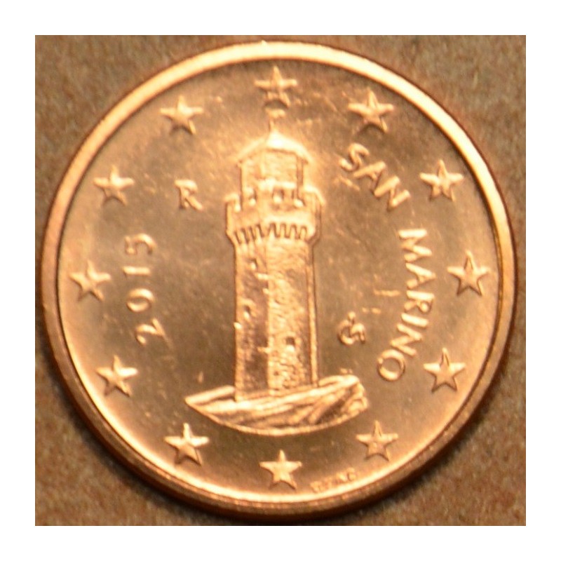 eurocoin eurocoins 1 cent San Marino 2015 (UNC)