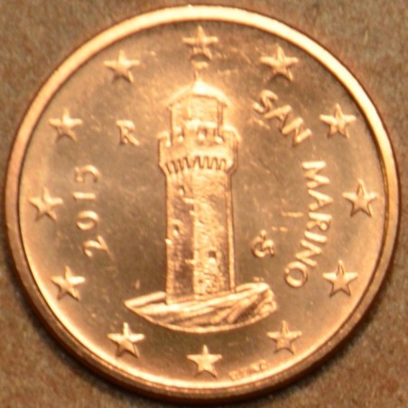 eurocoin eurocoins 1 cent San Marino 2015 (UNC)