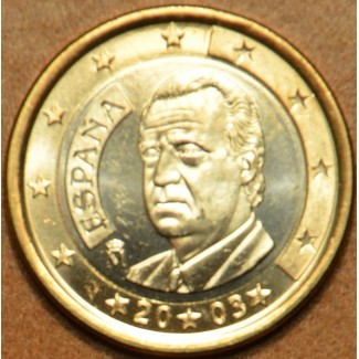 euroerme érme 1 euro Spanyolország 2003 (UNC)