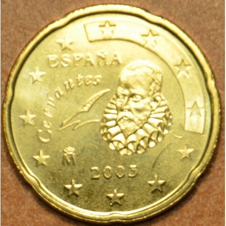 Euromince mince 20 cent Španielsko 2003 (UNC)