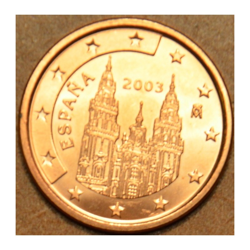 euroerme érme 5 cent Spanyolország 2003 (UNC)