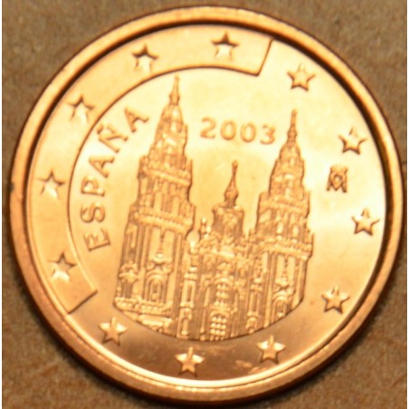 euroerme érme 5 cent Spanyolország 2003 (UNC)