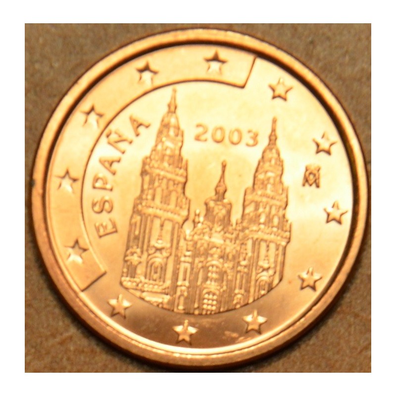 euroerme érme 2 cent Spanyolország 2003 (UNC)