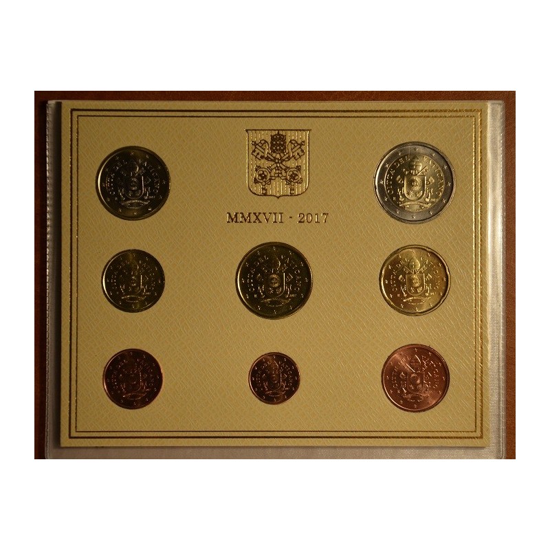 eurocoin eurocoins Set of 8 eurocoins Vatican 2017 (BU)