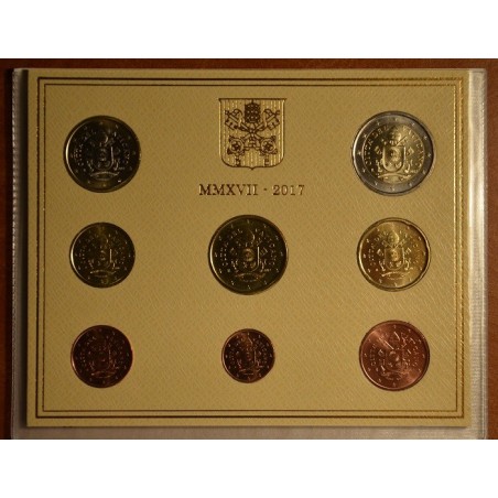 eurocoin eurocoins Set of 8 eurocoins Vatican 2017 (BU)