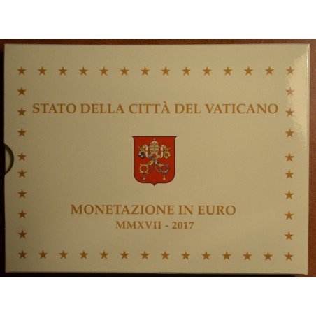 eurocoin eurocoins Official 8 coins set of Vatican 2017 + Ag medal ...
