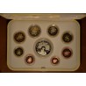 eurocoin eurocoins Official 8 coins set of Vatican 2017 + Ag medal ...