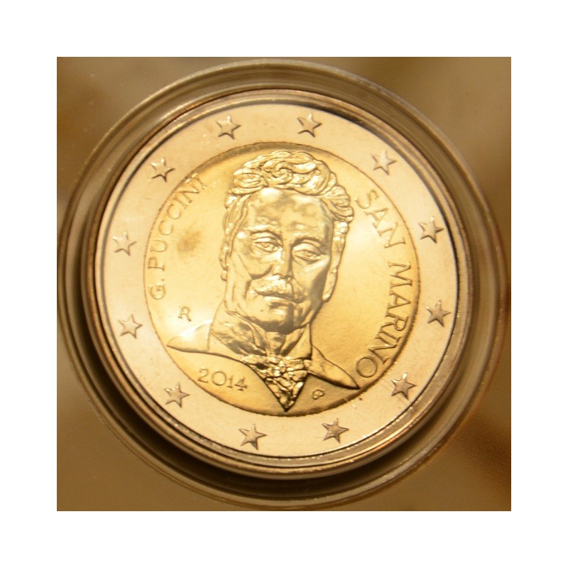 eurocoin eurocoins 2 Euro San Marino 2014 - 90th anniversary of the...