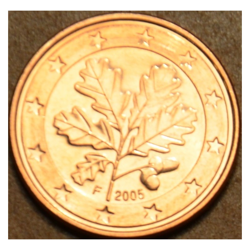 eurocoin eurocoins 1 cent Germany \\"F\\" 2005 (UNC)