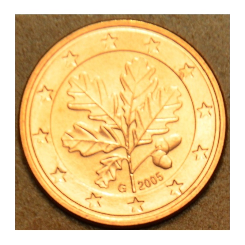 Euromince mince 1 cent Nemecko \\"G\\" 2005 (UNC)