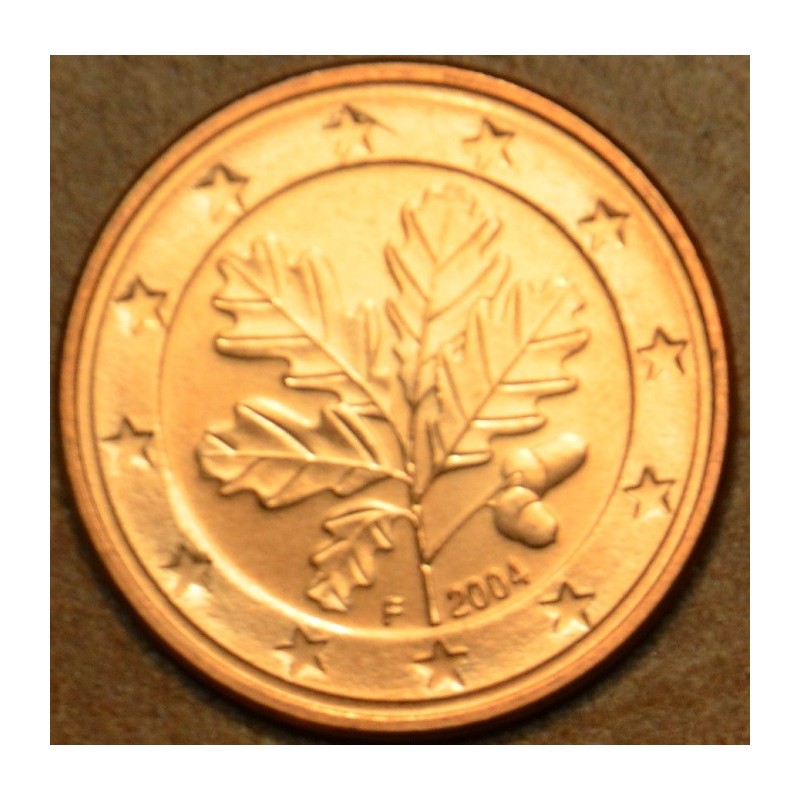 eurocoin eurocoins 1 cent Germany \\"F\\" 2004 (UNC)