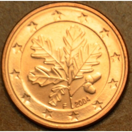 Euromince mince 1 cent Nemecko \\"F\\" 2004 (UNC)