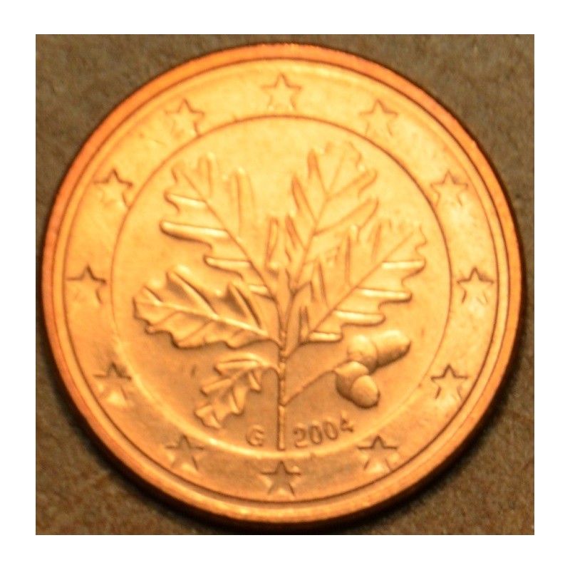 eurocoin eurocoins 2 cent Germany \\"G\\" 2004 (UNC)