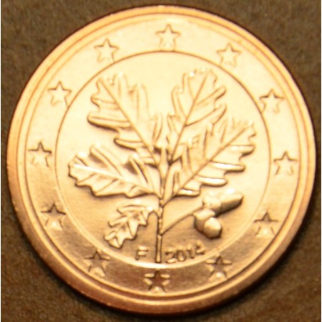 euroerme érme 1 cent Németország \\"F\\" 2014 (UNC)
