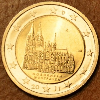 eurocoin eurocoins 2 Euro Germany 2011 \\"A\\" North Rhine-Westphal...