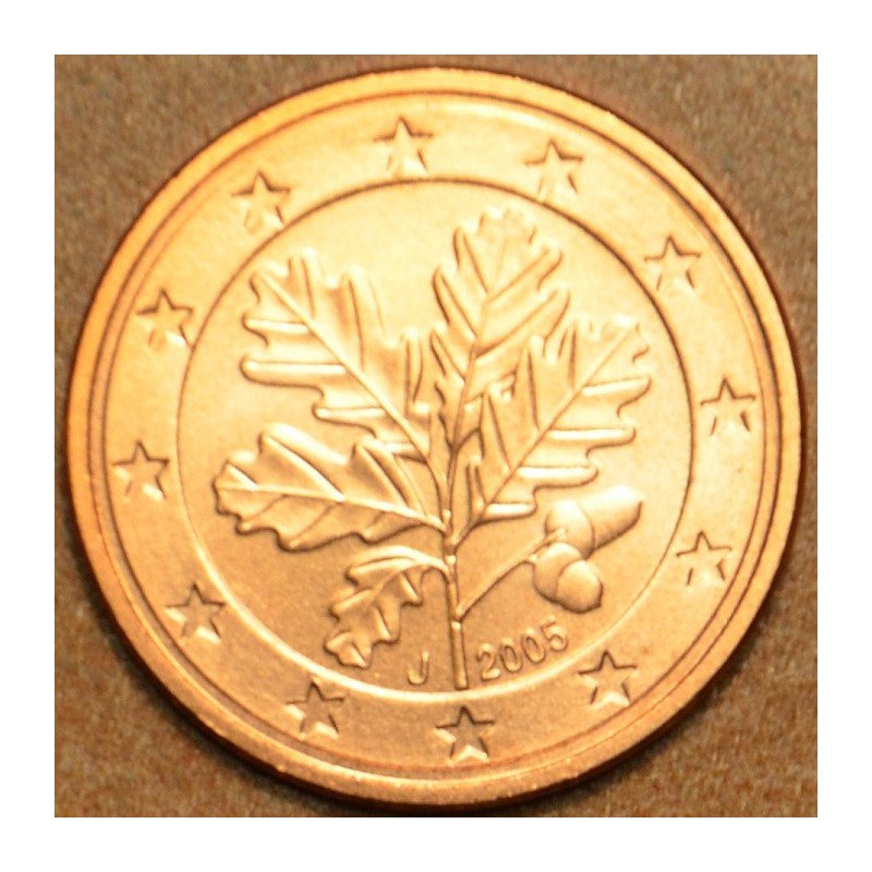 euroerme érme 2 cent Németország \\"J\\" 2005 (UNC)