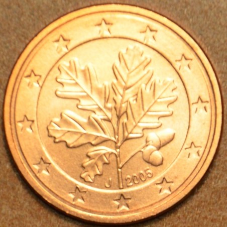 Euromince mince 5 cent Nemecko \\"J\\" 2005 (UNC)