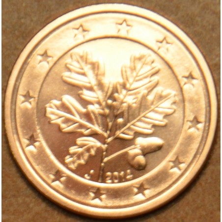eurocoin eurocoins 1 cent Germany \\"J\\" 2014 (UNC)