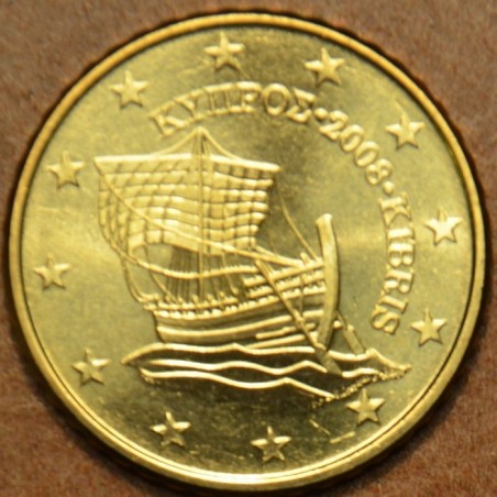 eurocoin eurocoins 10 cent Cyprus 2008 (UNC)