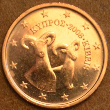 eurocoin eurocoins 2 cent Cyprus 2008 (UNC)