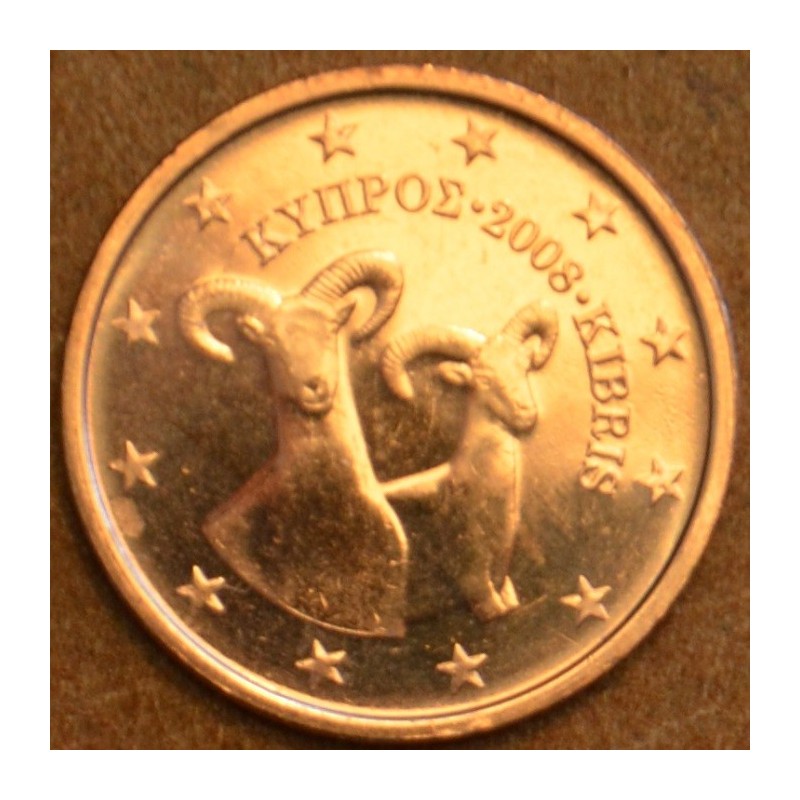 eurocoin eurocoins 5 cent Cyprus 2008 (UNC)