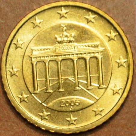 euroerme érme 10 cent Németország \\"J\\" 2005 (UNC)
