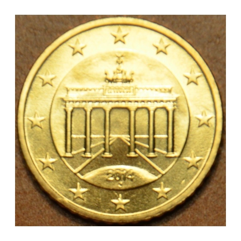 euroerme érme 10 cent Németország \\"J\\" 2014 (UNC)