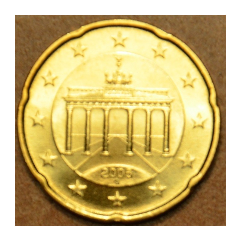 euroerme érme 20 cent Németország \\"G\\" 2005 (UNC)