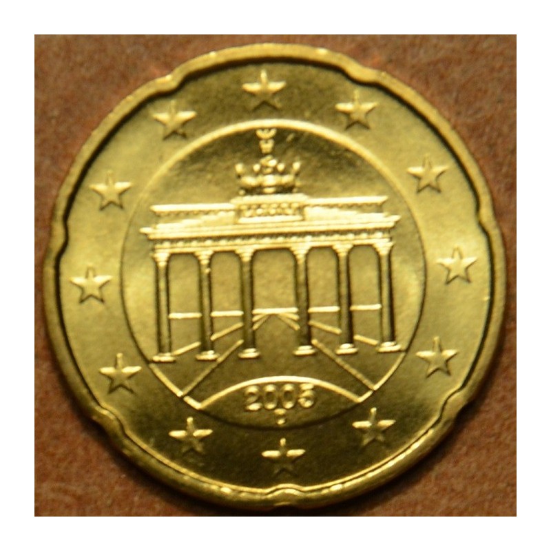 Euromince mince 20 cent Nemecko \\"D\\" 2005 (UNC)