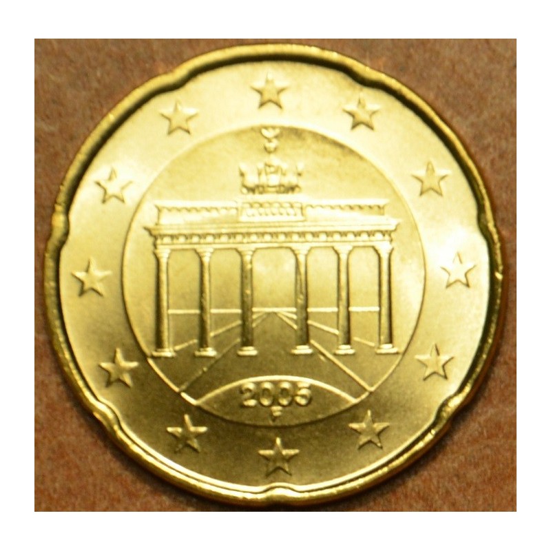 eurocoin eurocoins 20 cent Germany \\"F\\" 2005 (UNC)