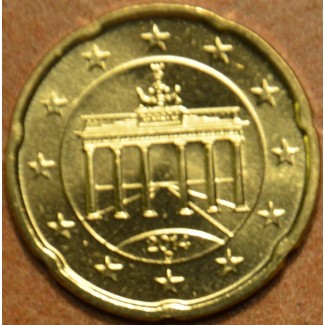 Euromince mince 20 cent Nemecko \\"D\\" 2014 (UNC)