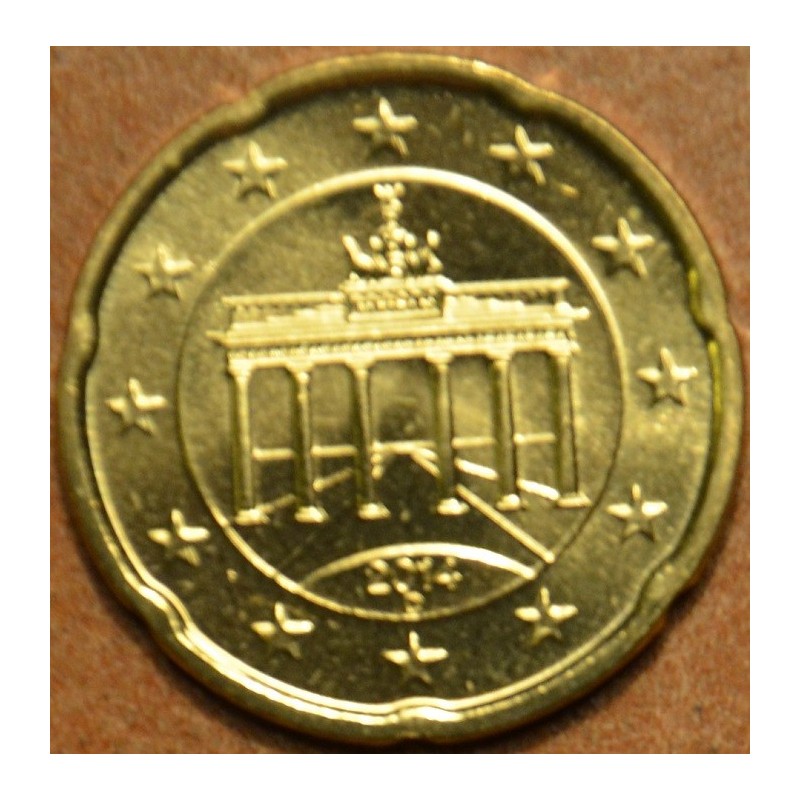 Euromince mince 20 cent Nemecko \\"D\\" 2014 (UNC)