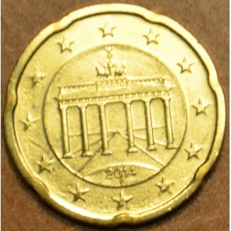 Euromince mince 20 cent Nemecko \\"F\\" 2014 (UNC)