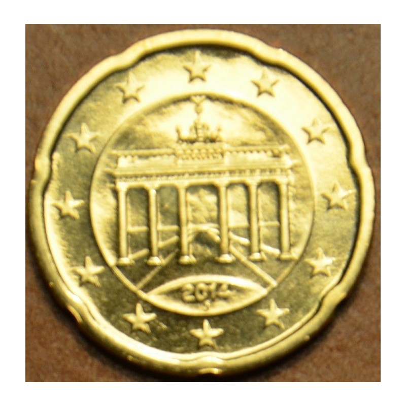 eurocoin eurocoins 20 cent Germany \\"J\\" 2014 (UNC)