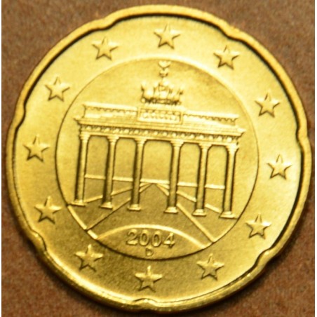 euroerme érme 20 cent Németország \\"D\\" 2004 (UNC)