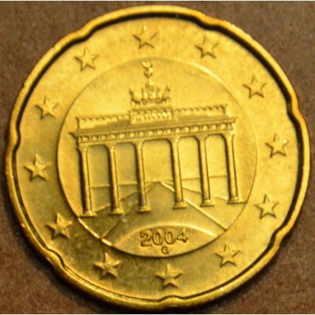 euroerme érme 20 cent Németország \\"G\\" 2004 (UNC)