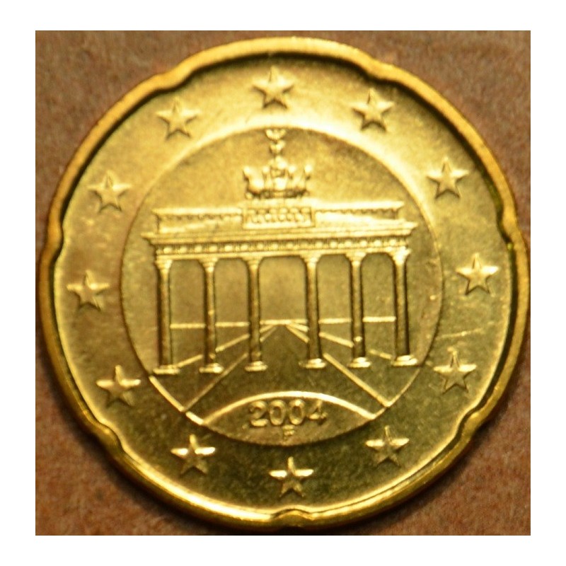 Euromince mince 20 cent Nemecko \\"F\\" 2004 (UNC)