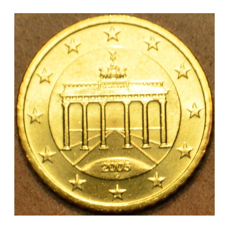 eurocoin eurocoins 50 cent Germany \\"G\\" 2005 (UNC)