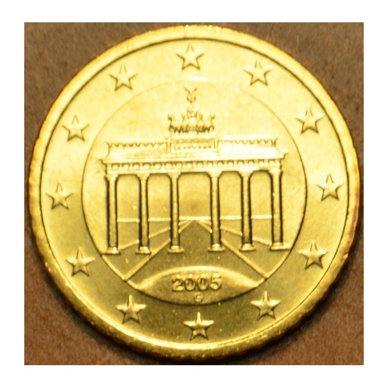 Euromince mince 50 cent Nemecko \\"G\\" 2005 (UNC)