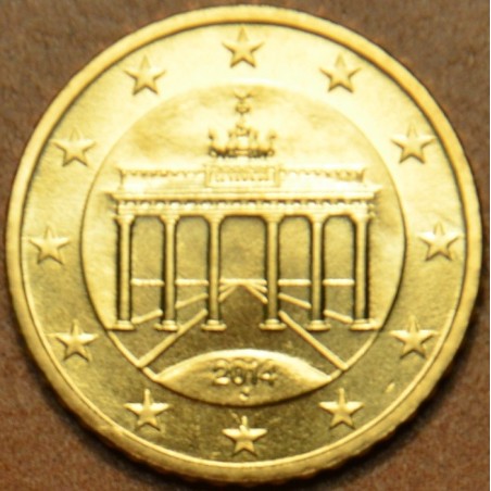 euroerme érme 50 cent Németország \\"J\\" 2014 (UNC)