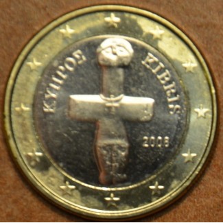 eurocoin eurocoins 1 Euro Cyprus 2008 (UNC)