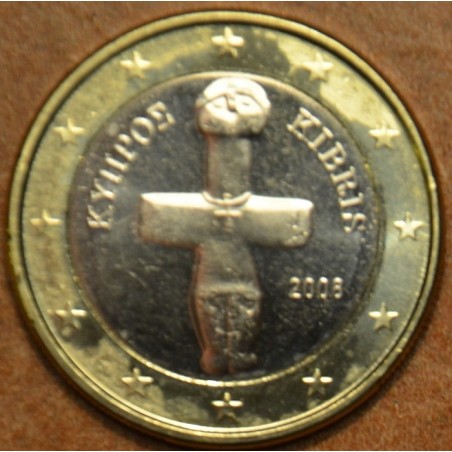 Euromince mince 1 Euro Cyprus 2008 (UNC)