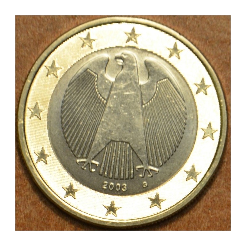 eurocoin eurocoins 1 Euro Germany \\"G\\" 2003 (UNC)